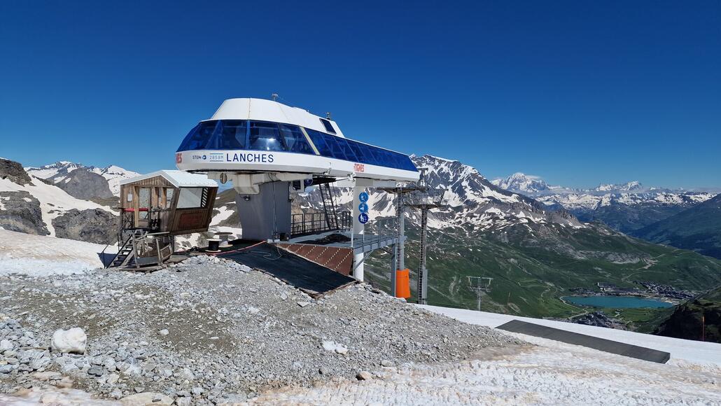 Revision an der Sesselbahn Lanches.