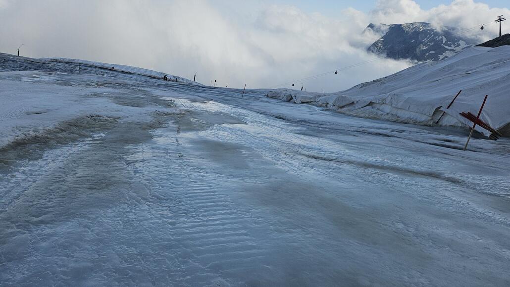 TFH Abfahrt im oberen Teil