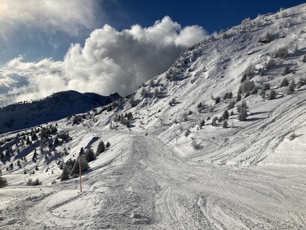 Ungefähr so schaut das aus, wenn Schnee liegt.