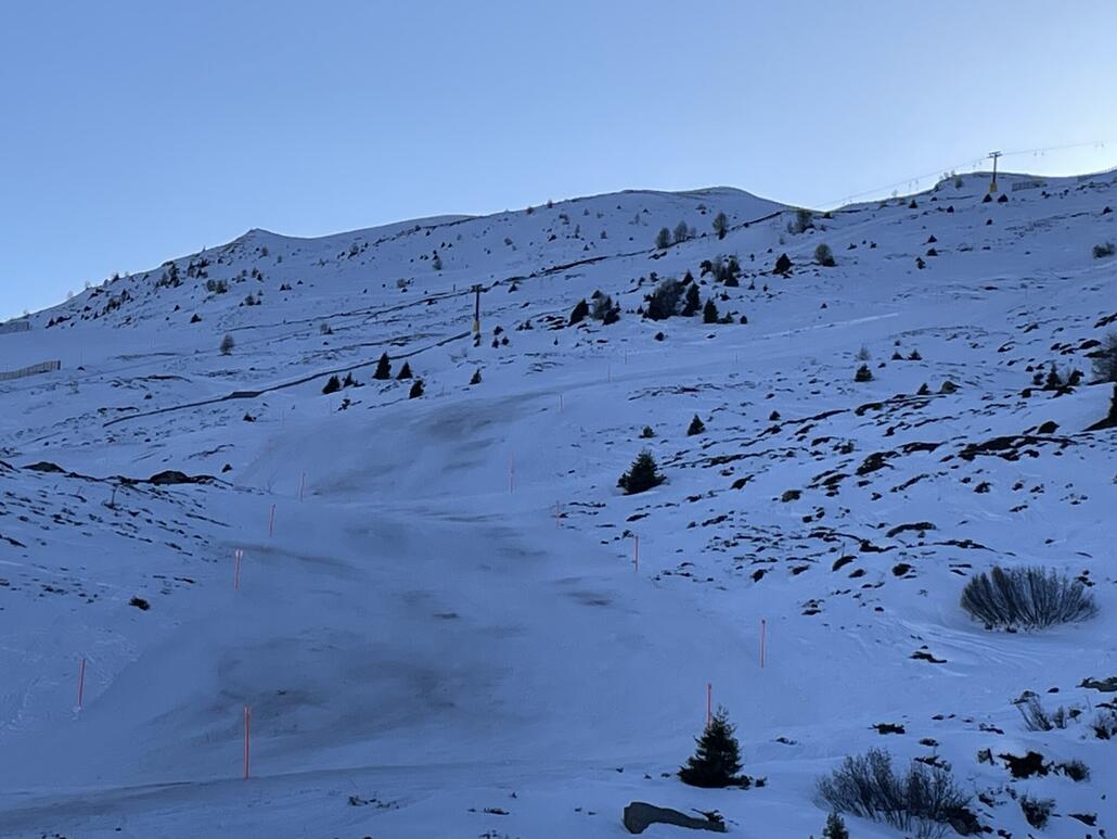 Vorletzten Winter habe ich an sehr ähnlicher Stelle dieses grausige Bild aufgenommen.