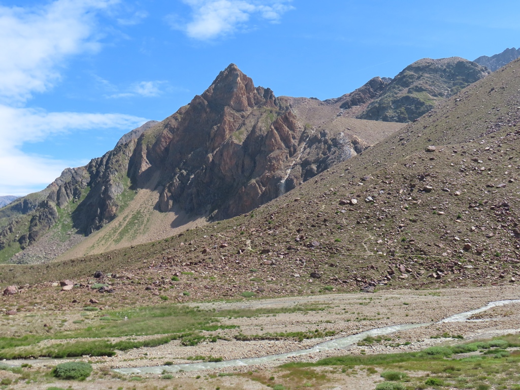 markanter Gipfel ohne Namen (zumindest in der Kompass-Karte ist er unbenannt)