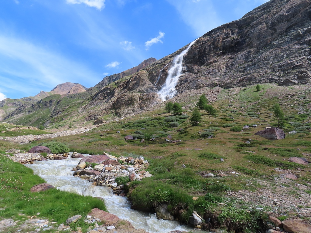 Wasserfall "Zufall" aus einer anderen Perspektive