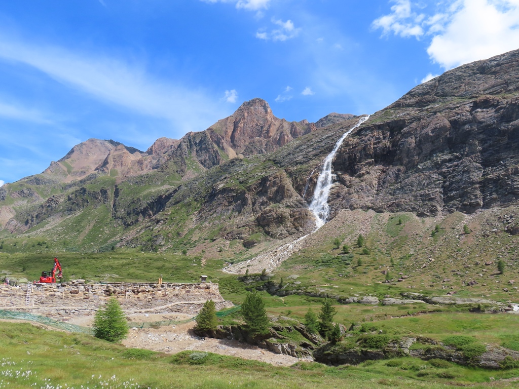 Ganz links die Vordere Rotspitze