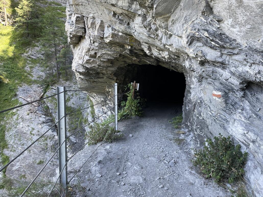 Tunnel auf dem Alten Schyn