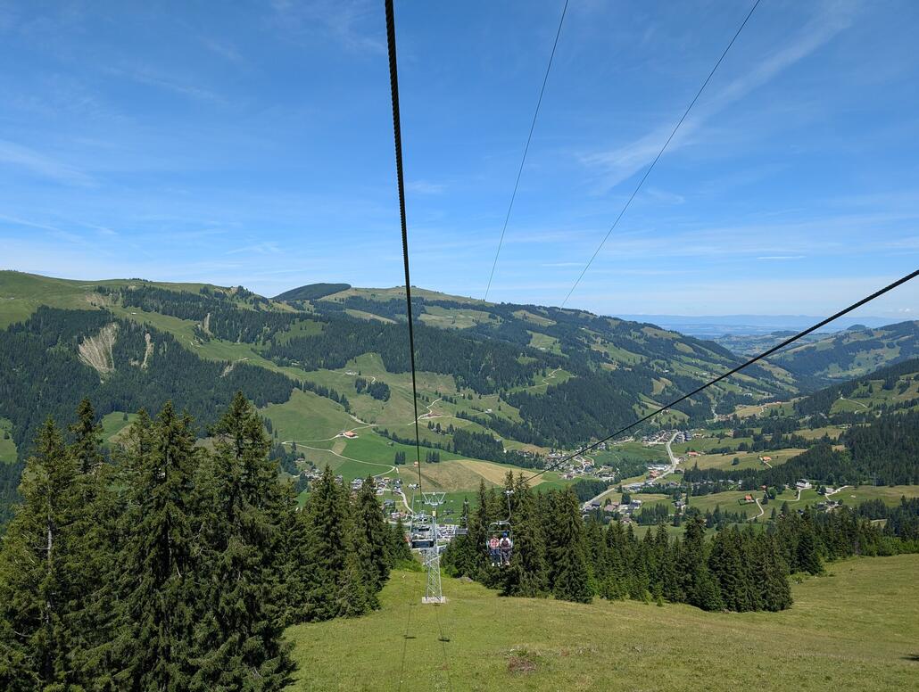 Bergfahrt auf Riggisalp