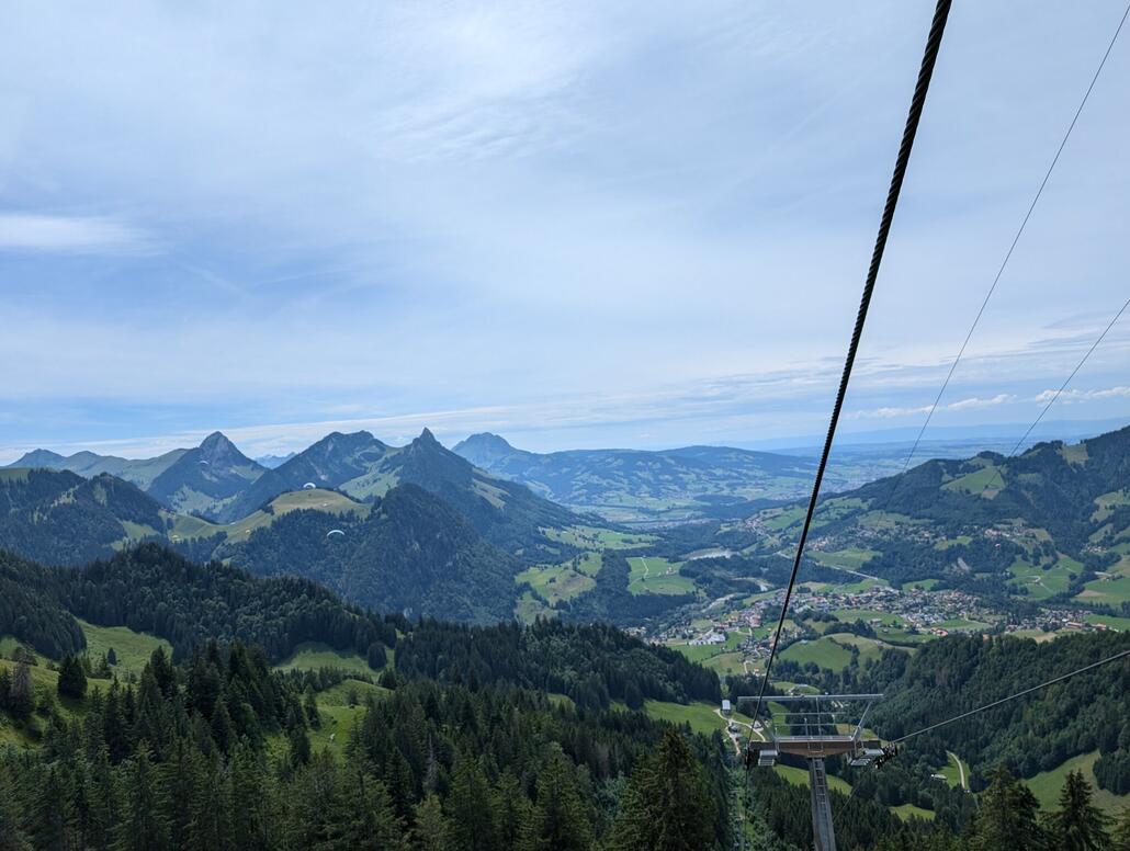 Bergfahrt nach Vounetse