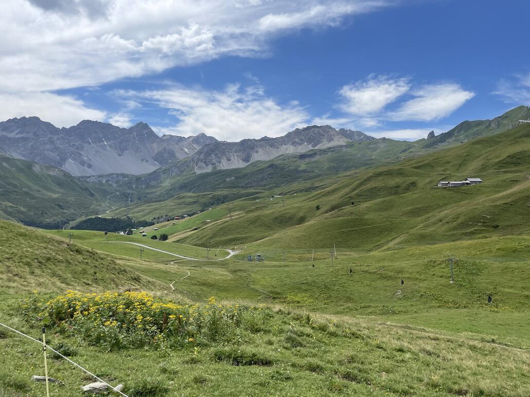 13.JPG (677.19 KiB) 1703 mal betrachtet Das Positive in Arosa ist, dass wenn man mit dem Zug ankommt, man sehr schnell in der Gondel und folglich auf dem Berg ist. 20 Minuten nach Ankunft am Bahnhof befinden wir uns bereits auf der Abfahrt zum Hörnliexpress.