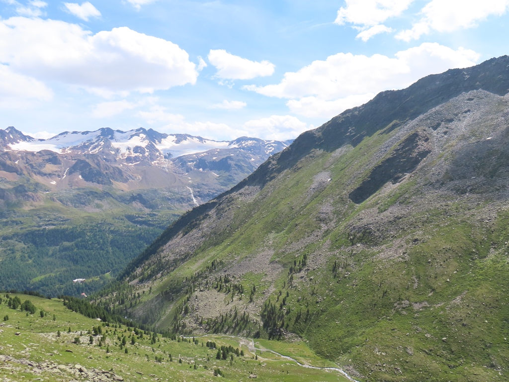 Vorderes Pedertal und Veneziaspitzen