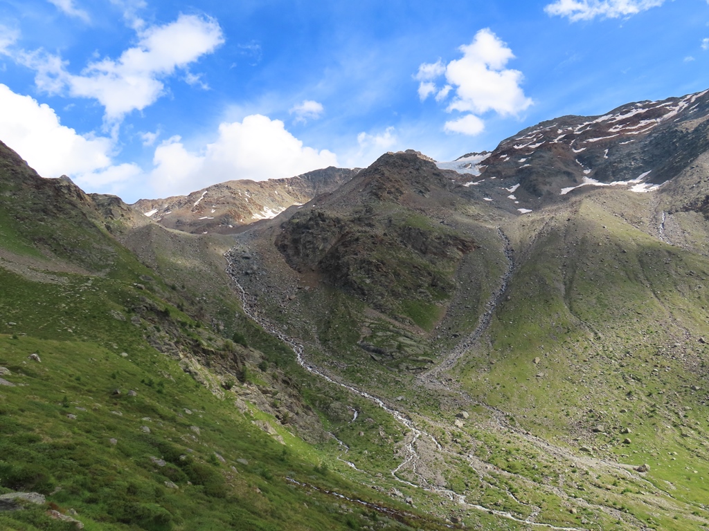 Blick zurück nach oben