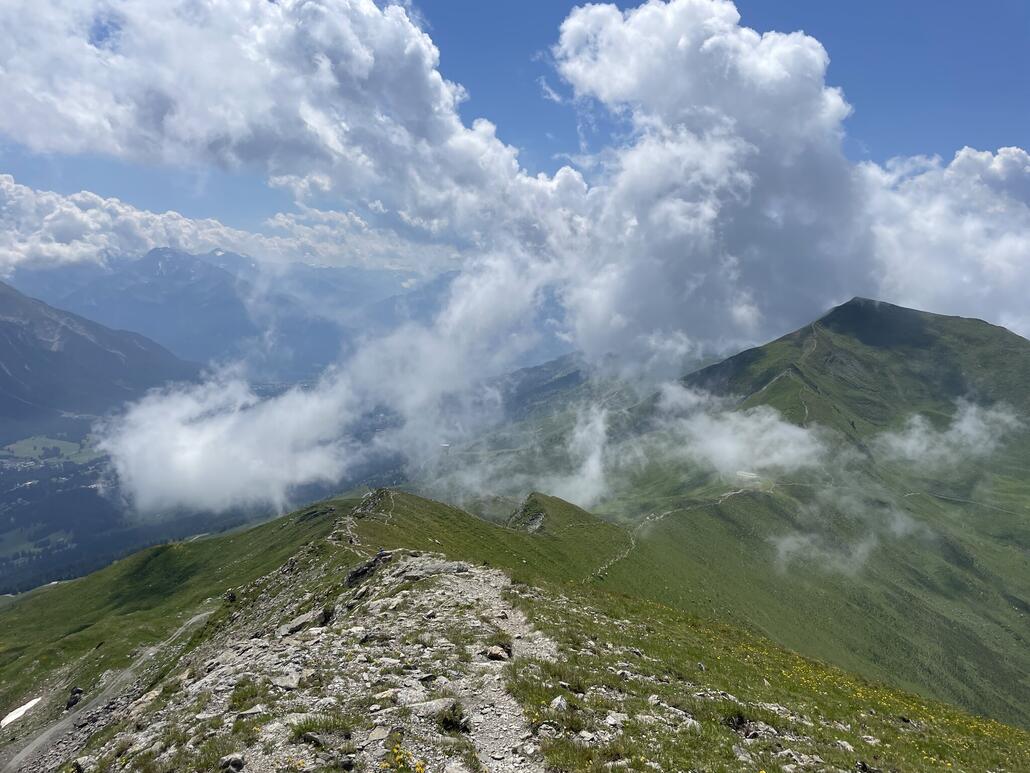Auf dem Stätzerhorn, 2574m.ü.M.