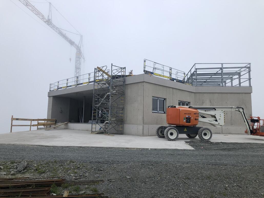 Dimension der Garage erkennbar