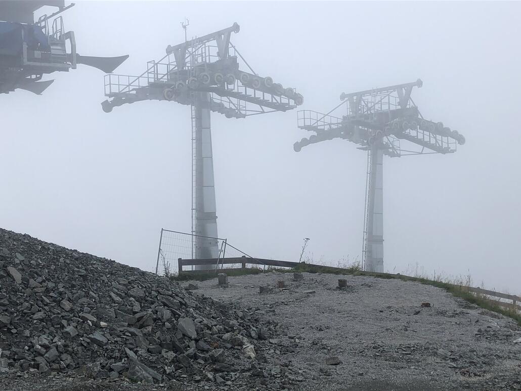 Hier war mal der Spielplatz