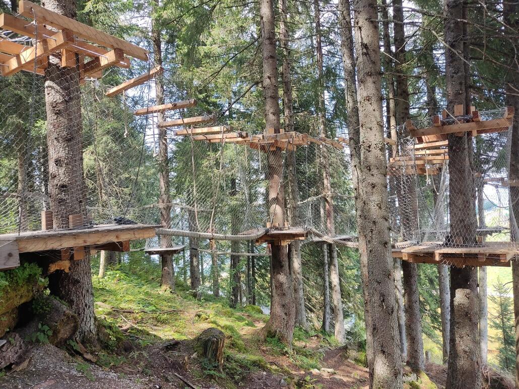 Hochseilpfad würde etwas erweitert