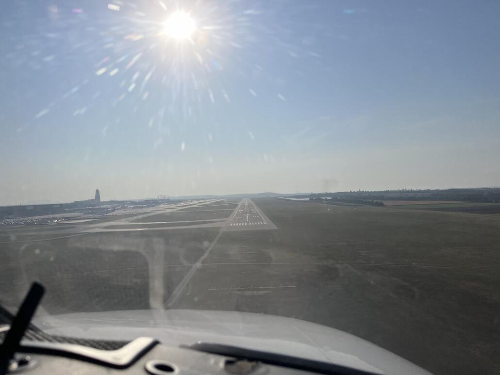 Short final rwy 11