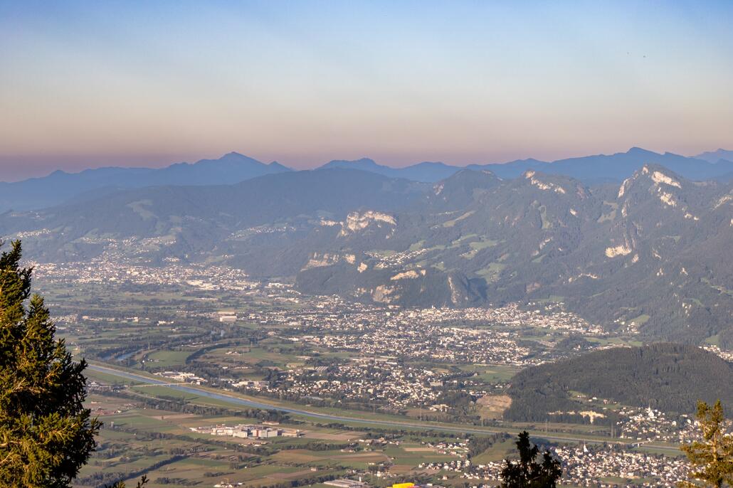 Blick Richtung Bregenzer Wald.