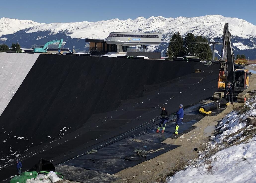 Folien verlegen auch am Sonntag