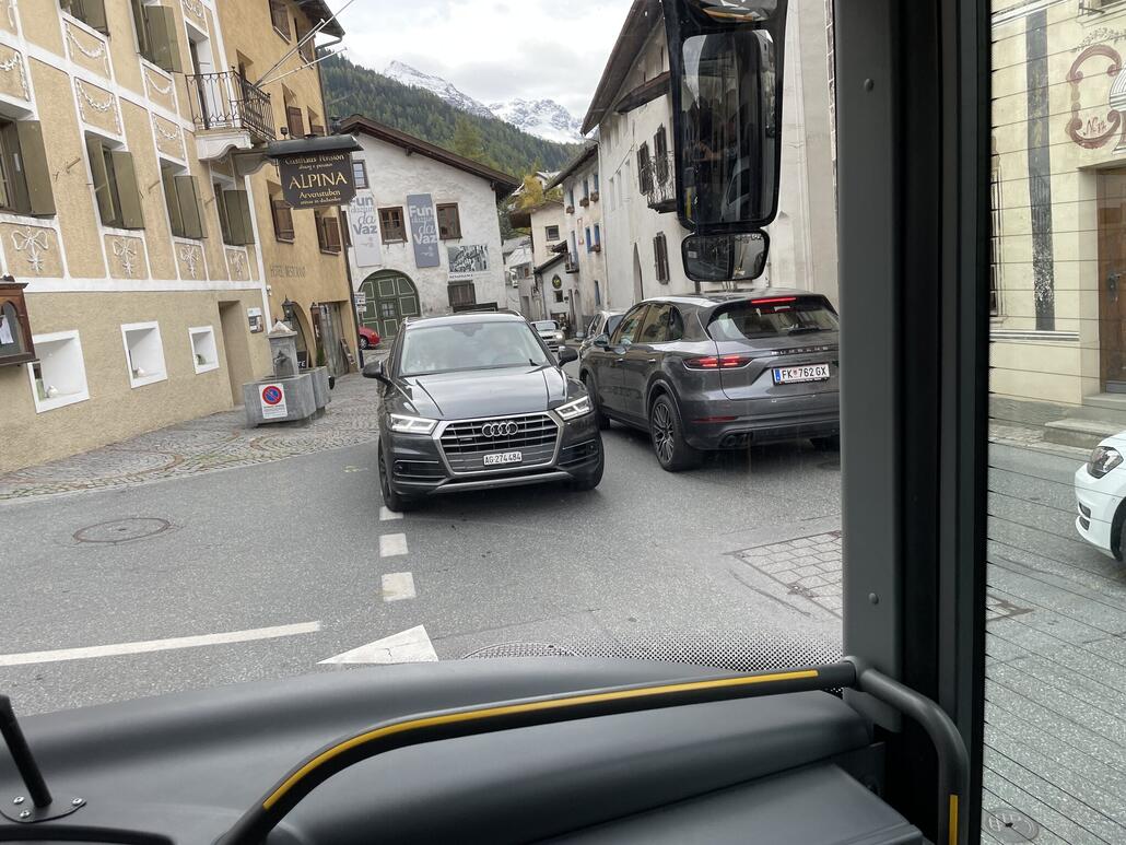 Verstopfung in Santa Maria