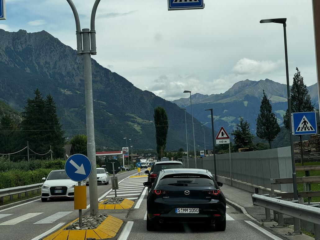 Weiter unten im Tal, es geht kaum Vorwärts
