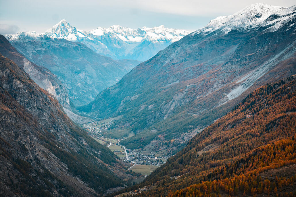 nichmals blick talauswärts