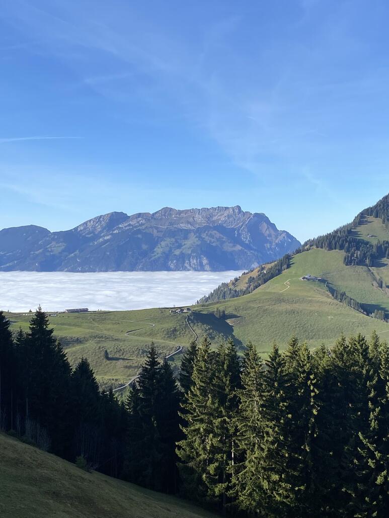 Auch der Pilatus ist zu sehen