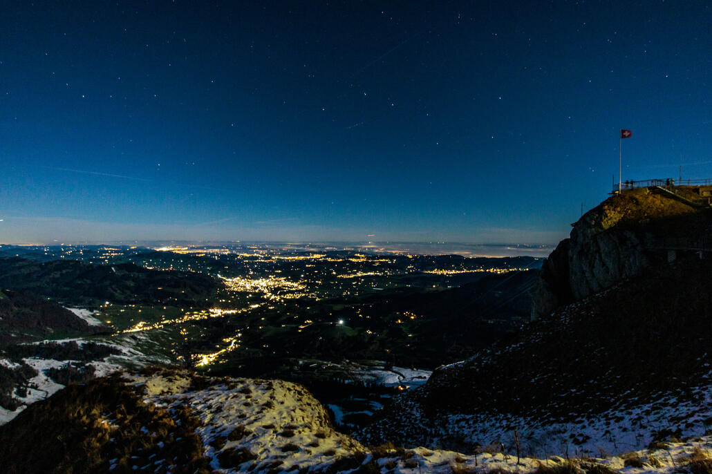 Blick Richtung Appenzell und Bodensee.