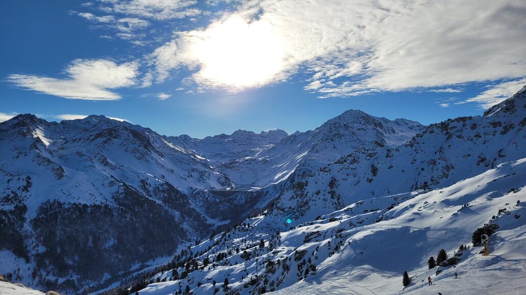 Wetter morgens toll, gegen Mittag zog es zu und die Sicht wurde teilweise im oberen Teil etwas diffus