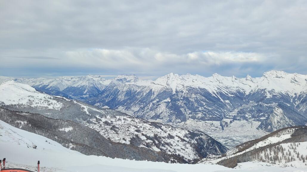 Blick nach La Tzoumaz