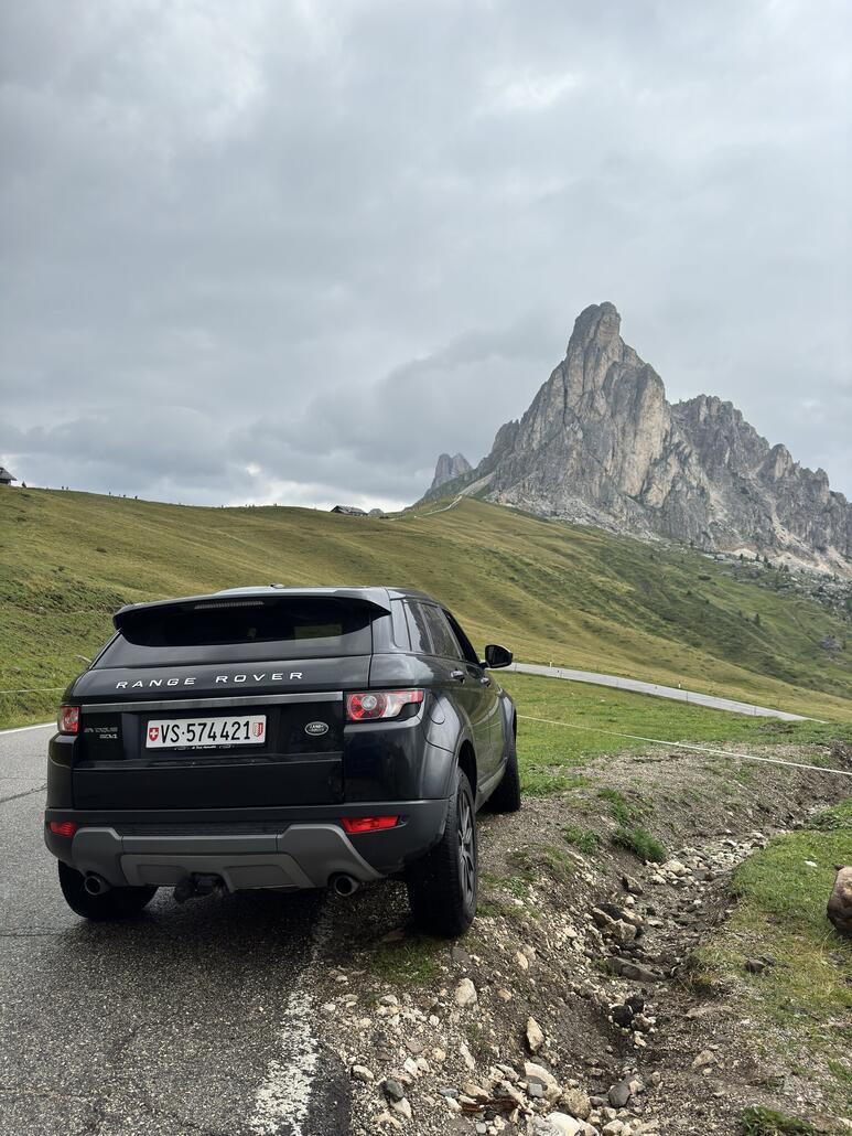 Mein Auto darf mal was anderes als das Matterhorn sehen