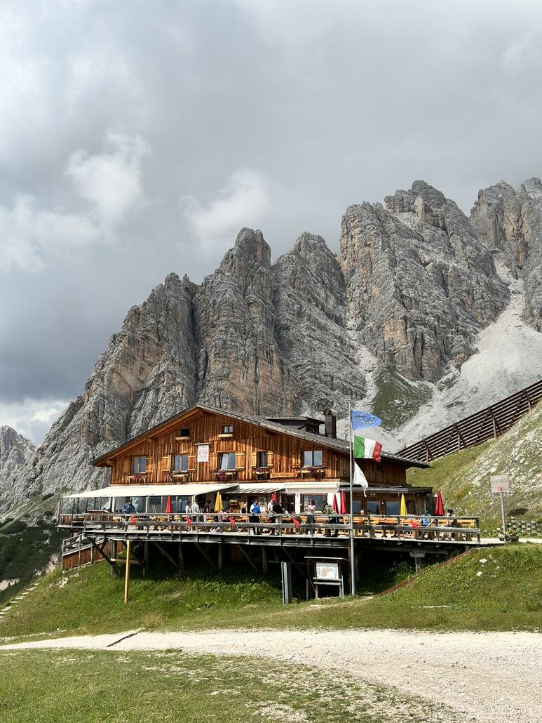 Ein Postkartenrestaurant