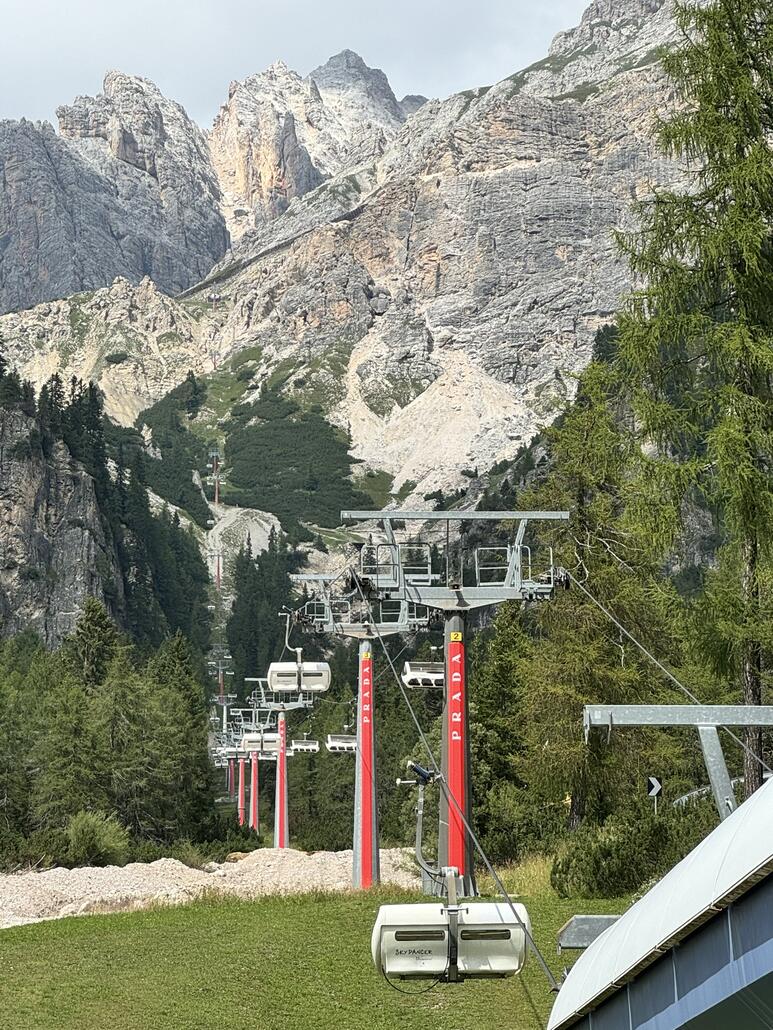 Auch in Italien gibt es Prada Stützen