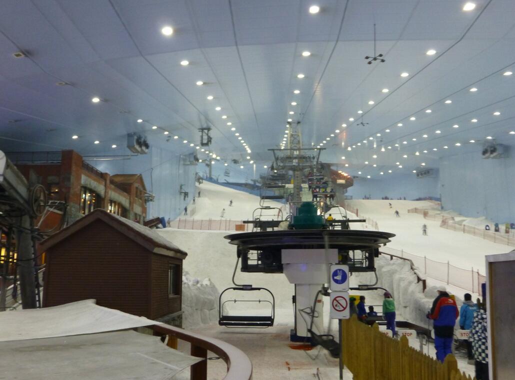 Poma-Sessel Talstation