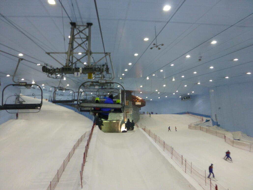 Das erste (und bisher einzige) Mal für mich in einer Skihalle