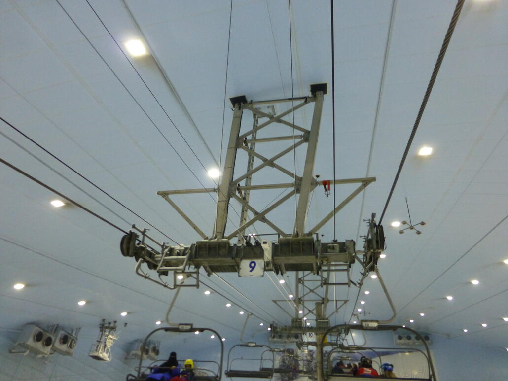 Gute Idee mit den Hallenmasten