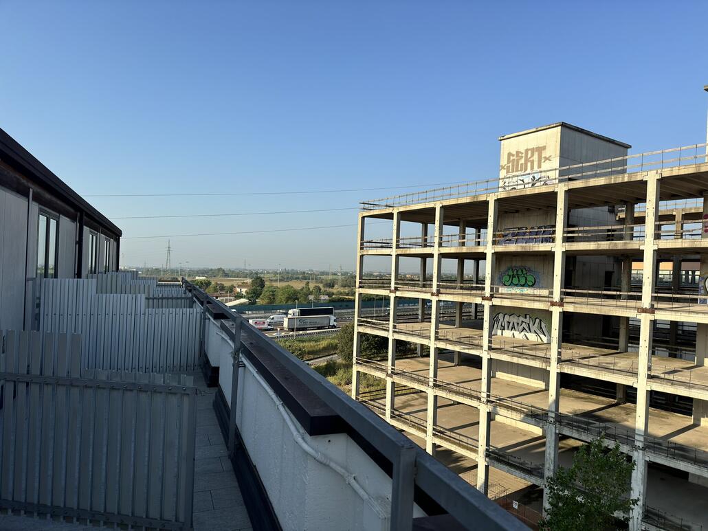 Ausblick aus unserem Balkon
