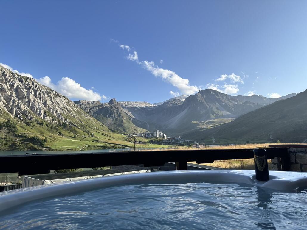 Direkt in den Whirlpool und entspannen