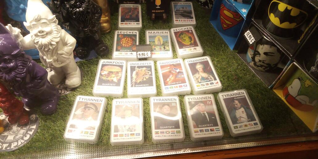 Quartettspiele, wer kennt sie nicht?