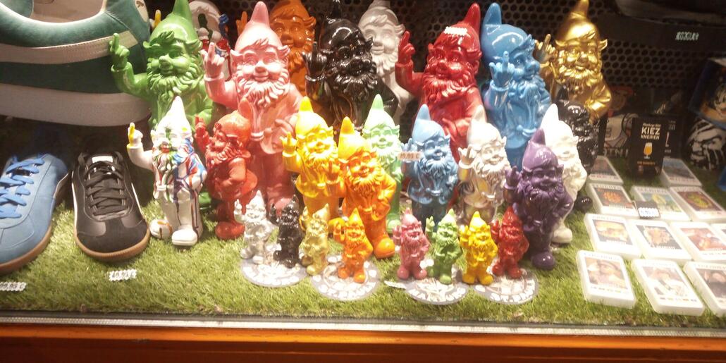 Kein einziger Brauner dabei, die Welt ist bunt!