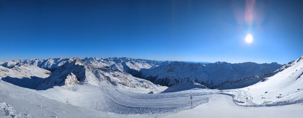 Panorama vom Rettenbach aus