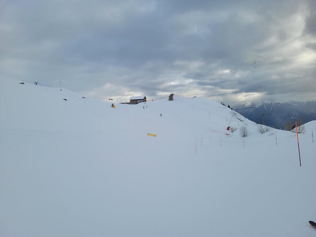 Zugang zum Bâte Sessel muss leider bergauf gegangen werden. Suboptimal, ich freue mich auf den Neubau mit geänderter Trassierung.