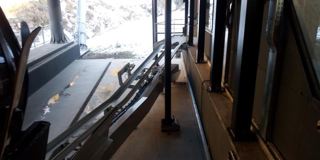 Die Technik der Verladung.