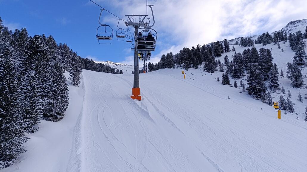 Wow, Grad erst aufgemacht