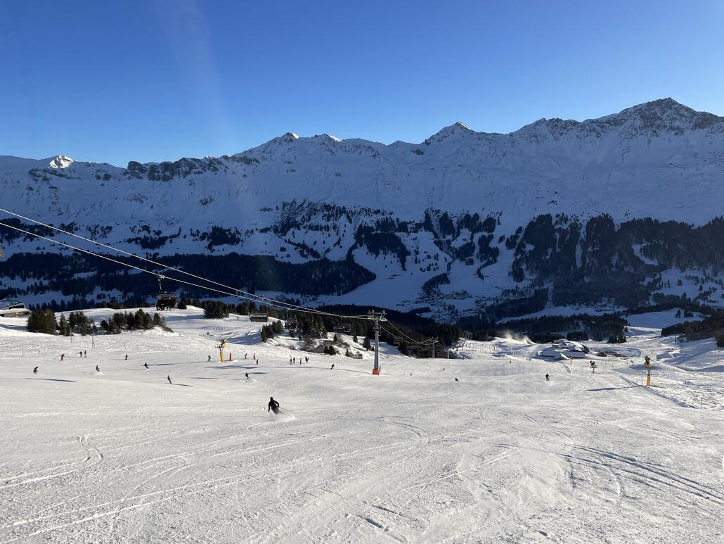 Das Stätzertäli ist mittlerweile auf voller Breite hergerichtet.