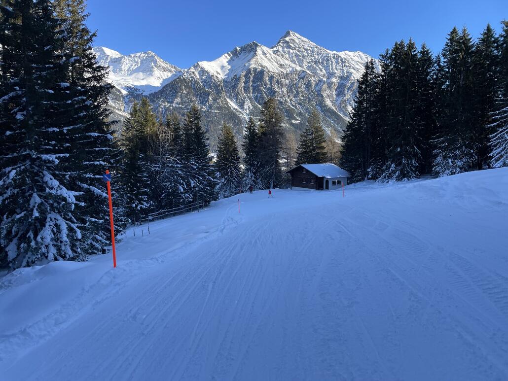 46. Bis auf einen Hang mit Steinchen und Gras einwandfrei