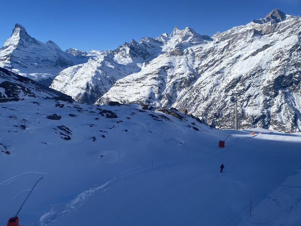 Tufternkumme: heute erstmals ab Mittelstation offen.