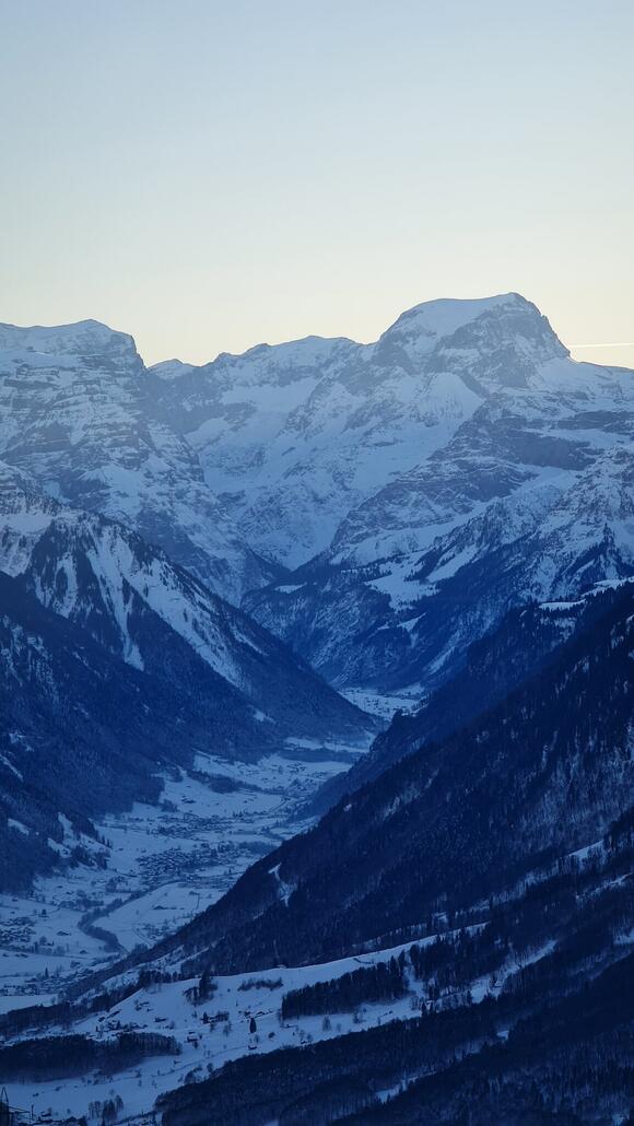 ... und in die andere Richtung mit Tödi.
