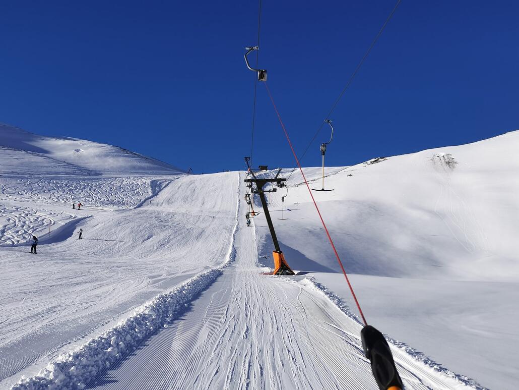 7. Juhuu. Auch der Seekar hat wieder offen.