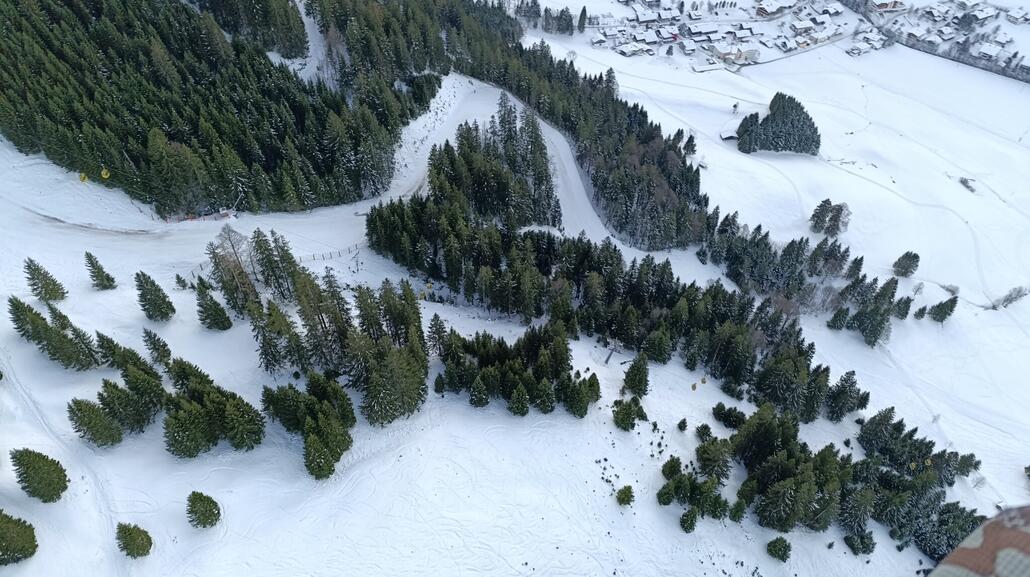 Talabfahrt von oben, sieht eigentlich gut aus von hier