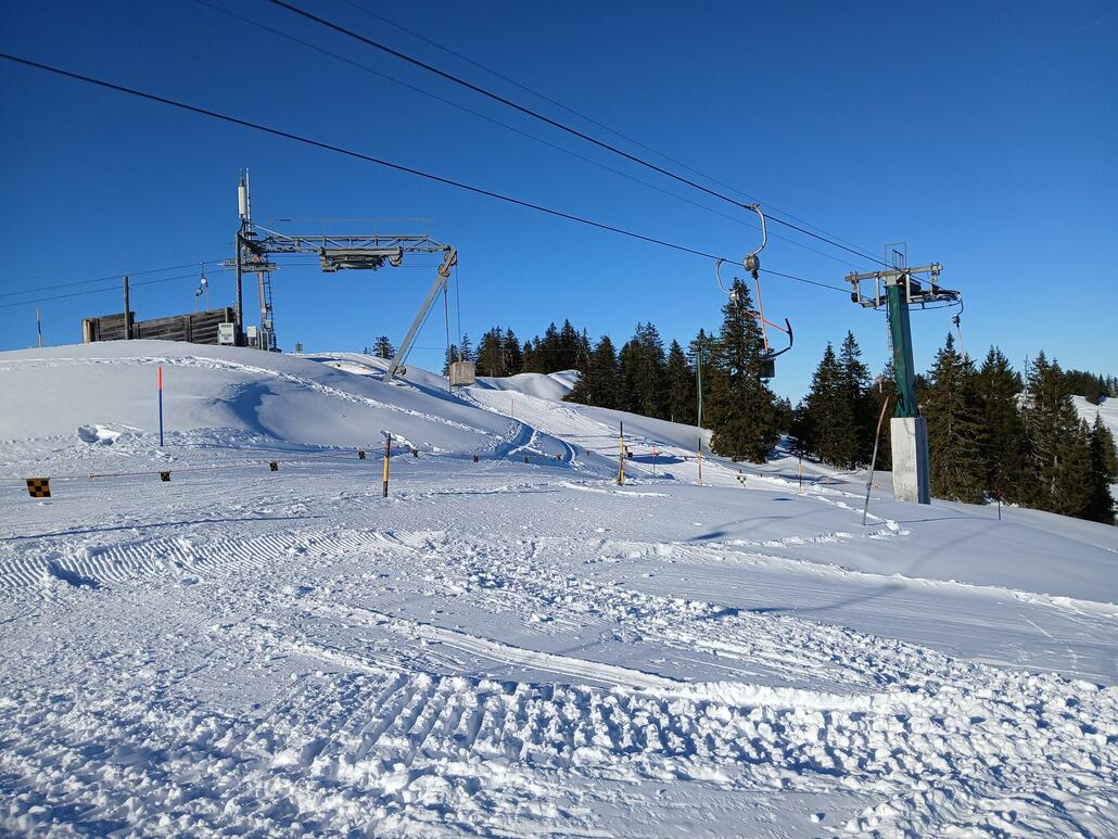 Brünnelistock, wo drei SL zusammentreffen.