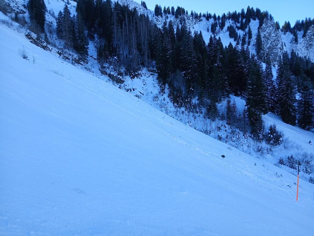 Ein Versuch, die Steilheit abzubilden