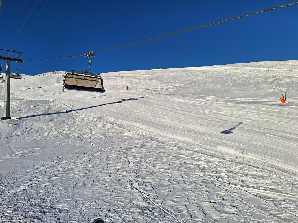 Auch Piz Martegnas war sehr gut.